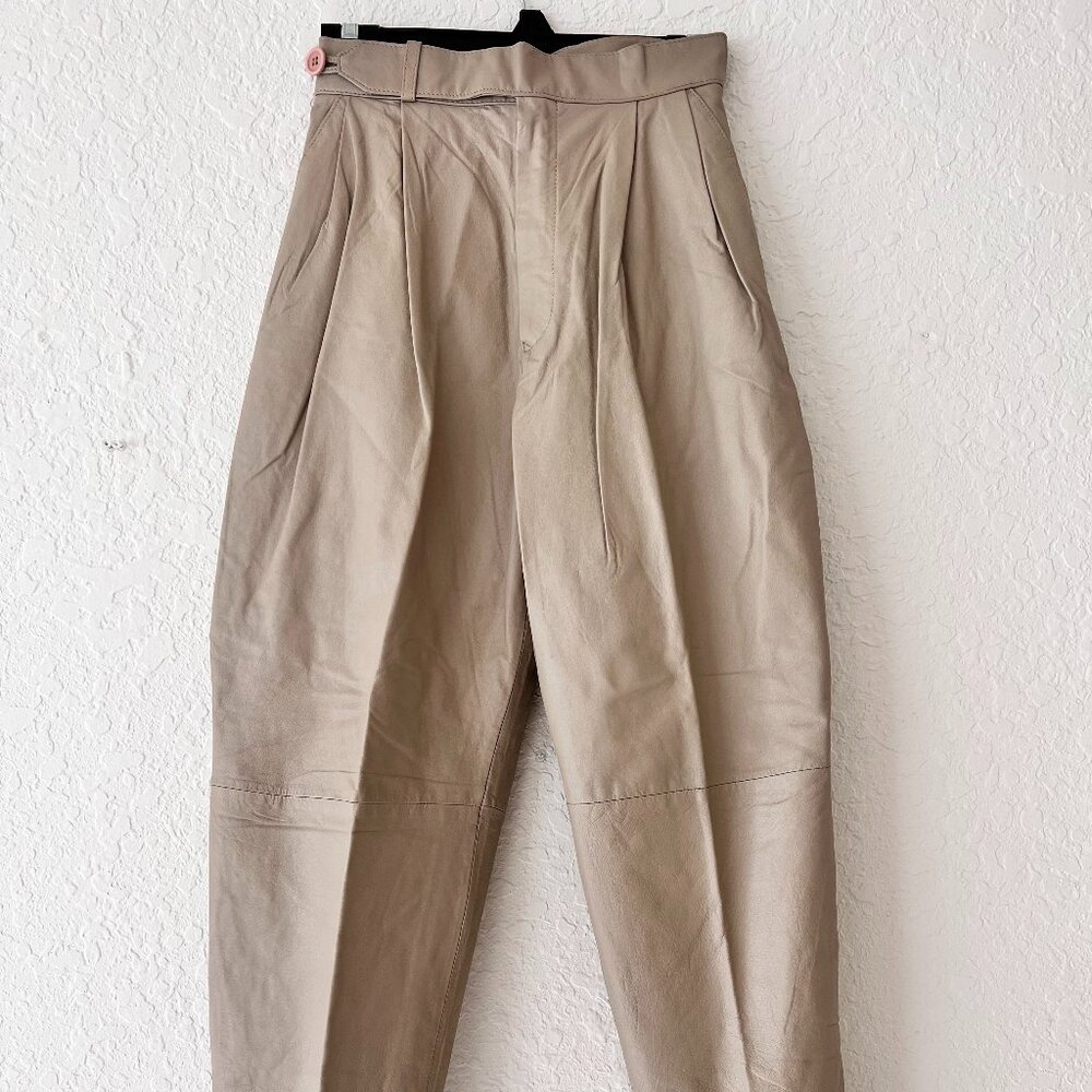 VINTAGE PIA RUCCI LEATHER PANTS